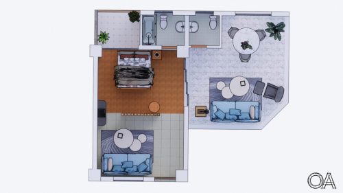 Suite Apartment Plan